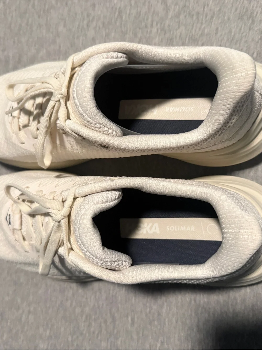 Hoka Men’s White Sneakers 9.5D